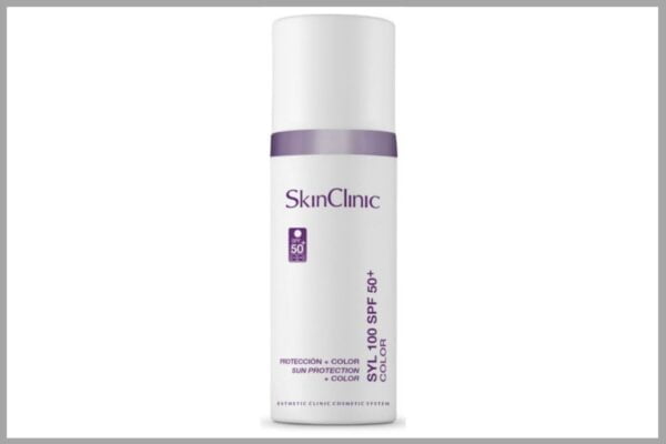 Солнцезащитный крем с SPF50 + с тоном SkinClinic