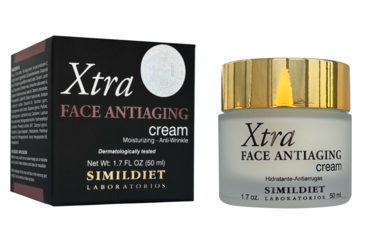 Simildiet Антивіковий крем для обличчя з пептидами Face Antiaging Cream Xtra 50 мл