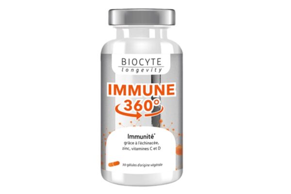 Biocyte Дієтична добавка IMMUNE 360 для підтримки природного імунітету 30 капсул