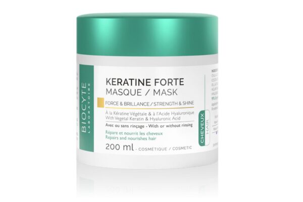 Biocyte KERATINE FORTE MASQUE NEW Маска для волосся з кератином 200 мл