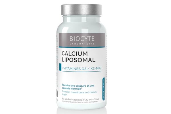 Biocyte Кальцій у капсулах Calcium Liposomal D3 K2 60 капсул.