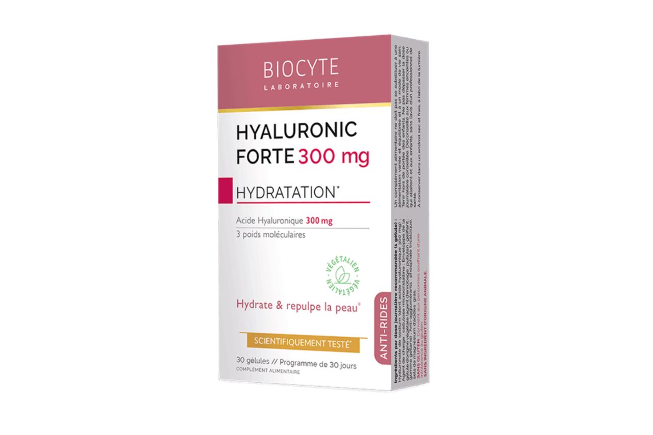 Biocyte Нутрицевтик HYALURONIC FORTE 300 mg Увлажнение и антивозрастной уход 30 капсул