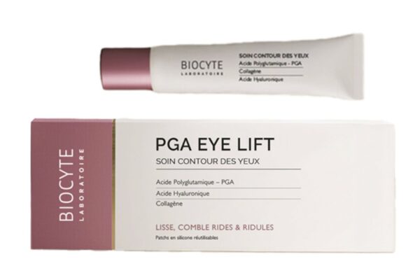 Biocyte Догляд для контуру очей із силіконовими патчами PGA Eye Lift 15 мл