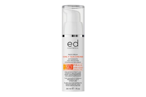ED Cosmetics Сонцезахисний крем Daily Sun Cream SPF 30