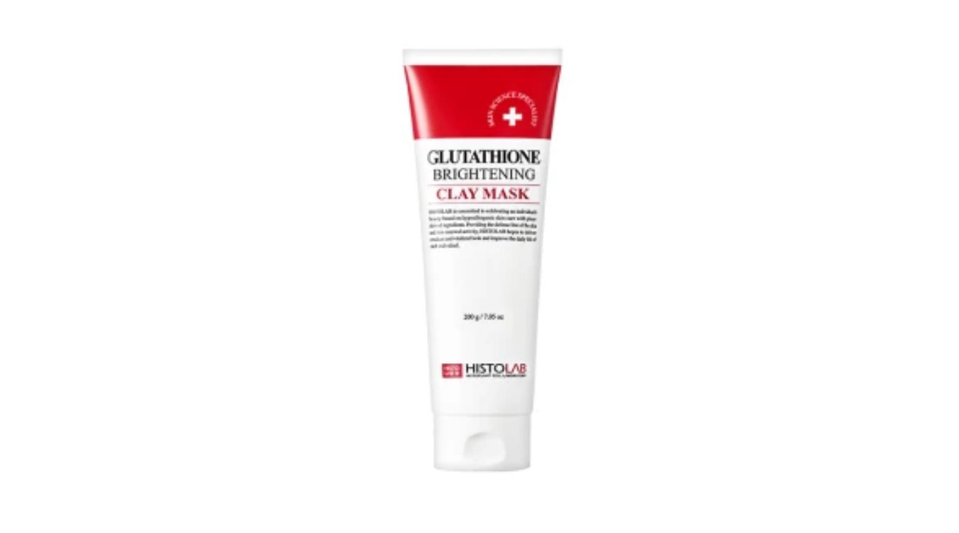 Histolab Освітлювальна глиняна маска з глутатіоном Glutathione Brightening Clay Mask 200 мл