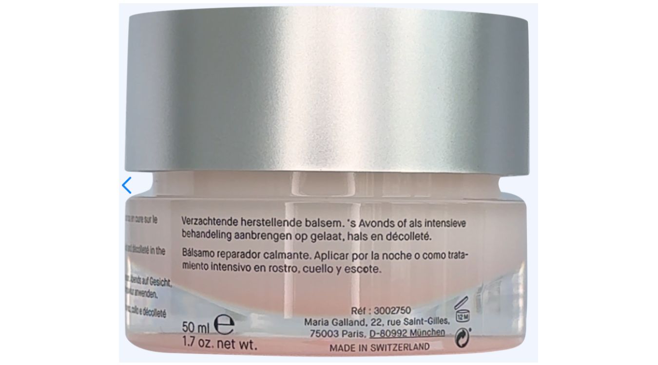 Maria Galland Живильний бальзам 161 Recovery Balm Sensi’Repair 50мл - Зображення 2